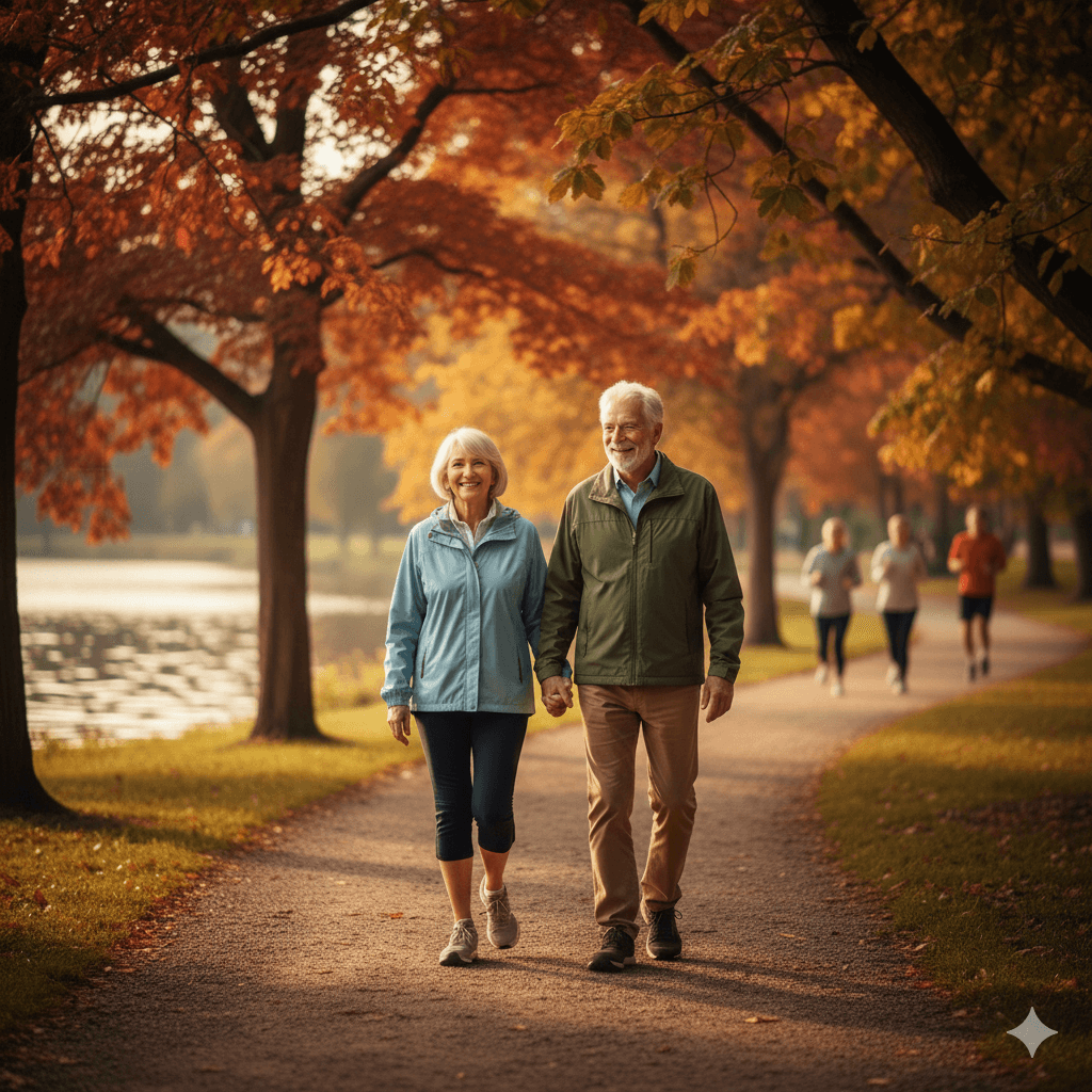 Walking for heart health and longevity